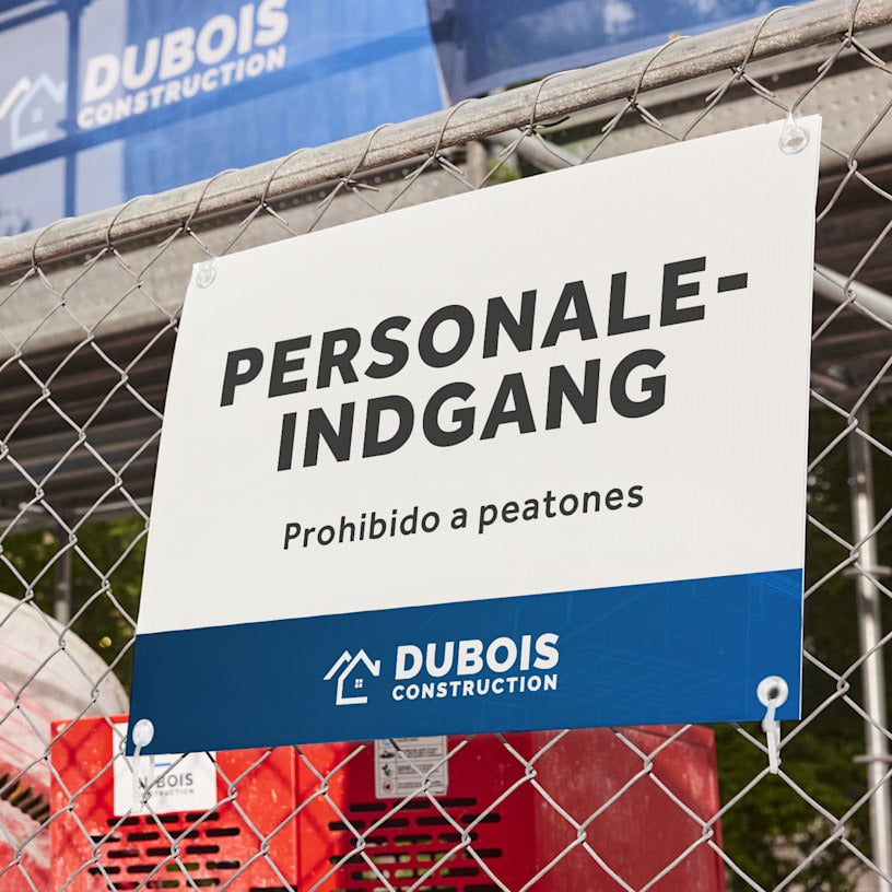 Carteles corrugados