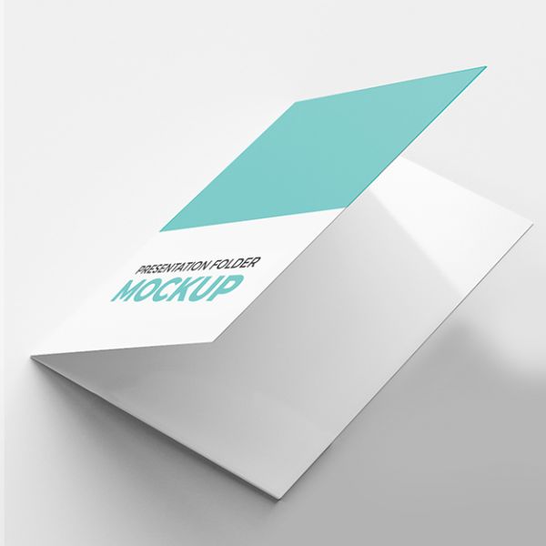 Carpetas de presentación sin solapas