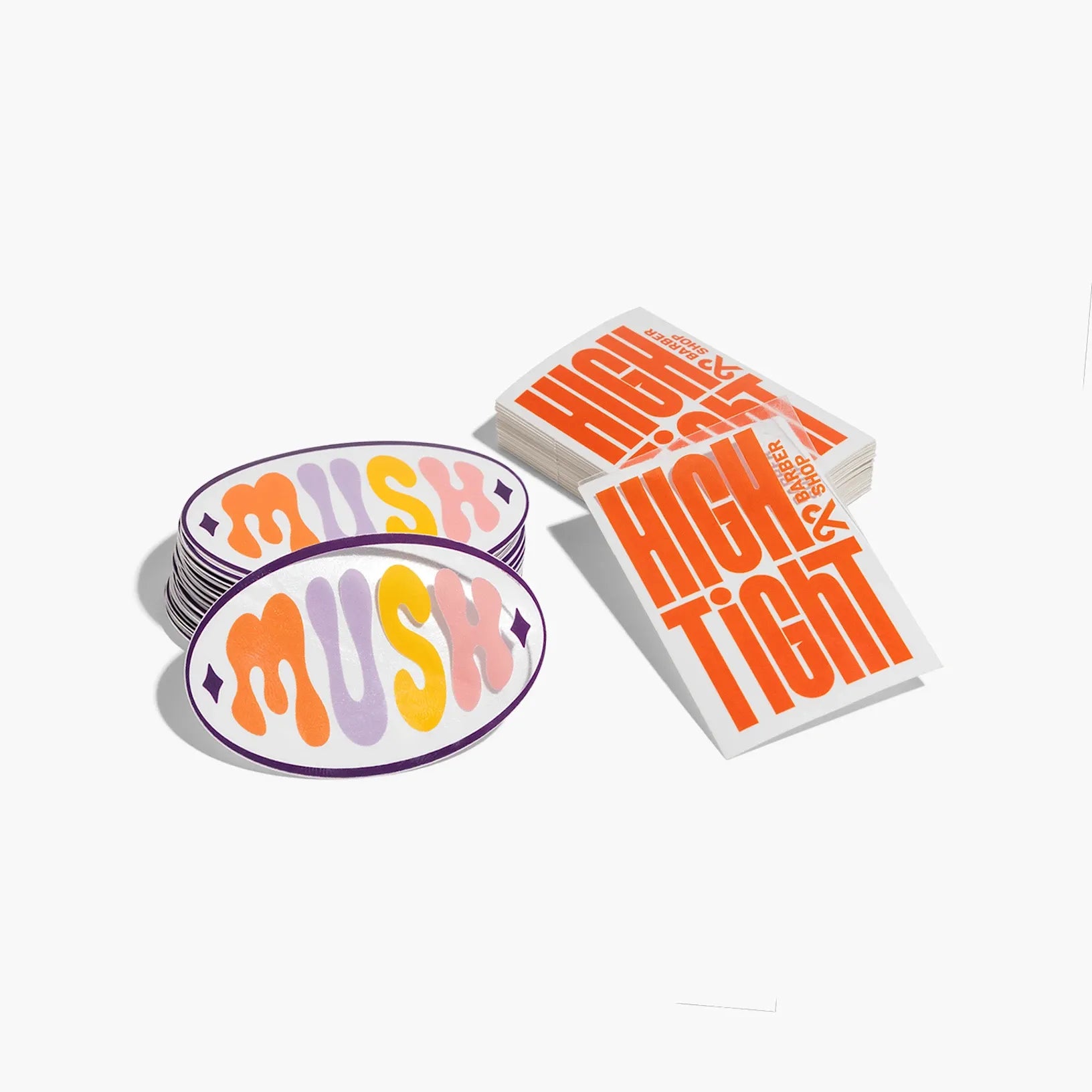 Pegatinas transparentes