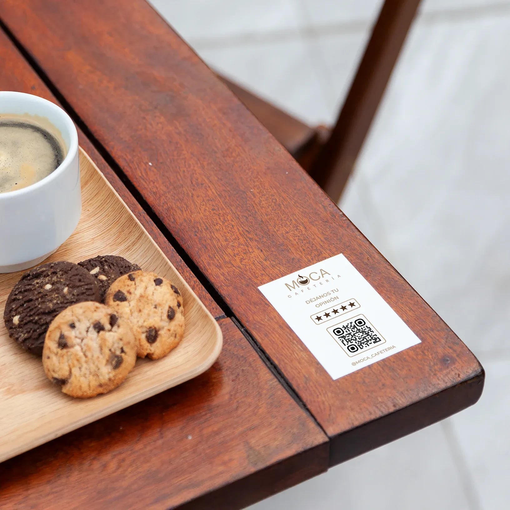 Pegatinas con código QR