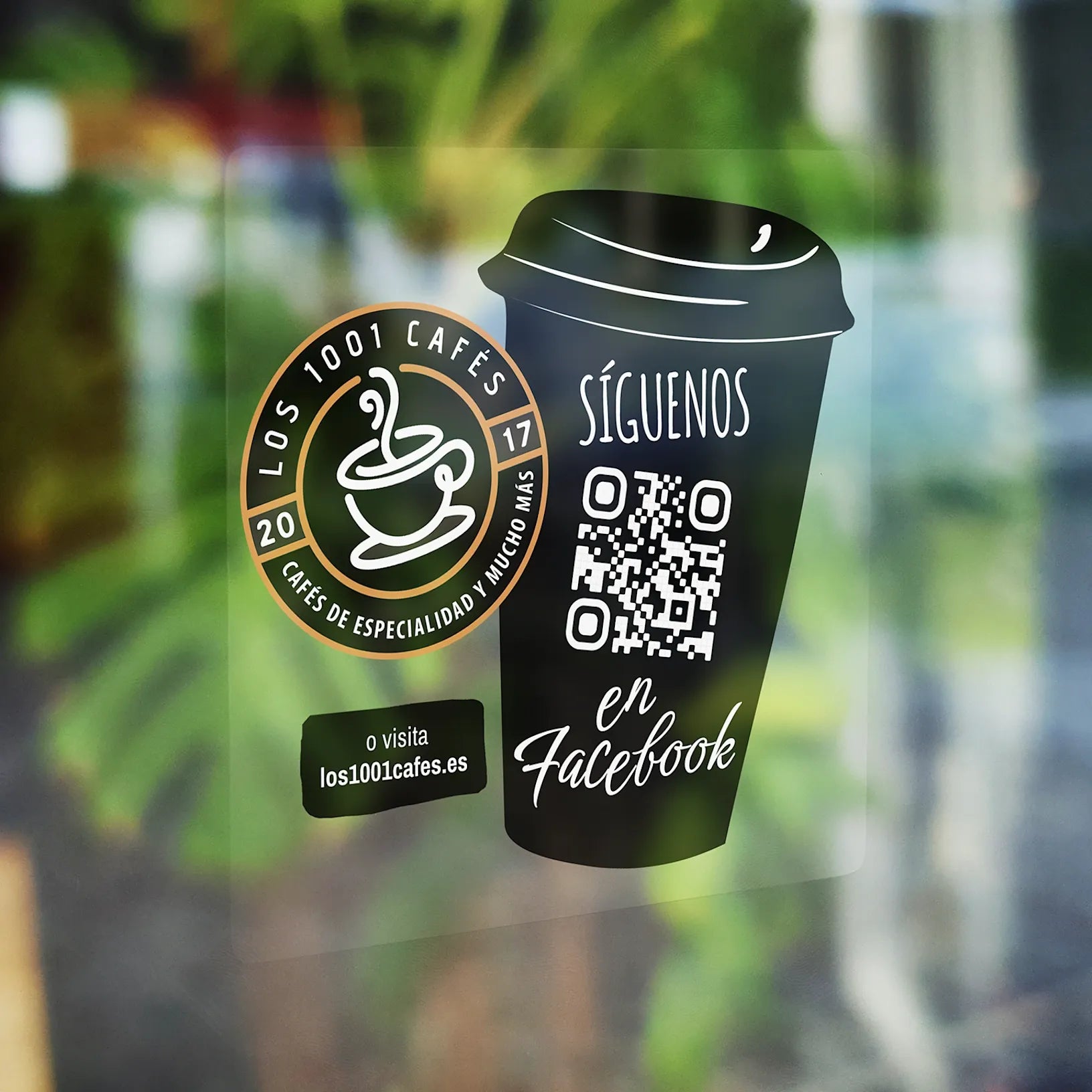 Pegatinas con código QR