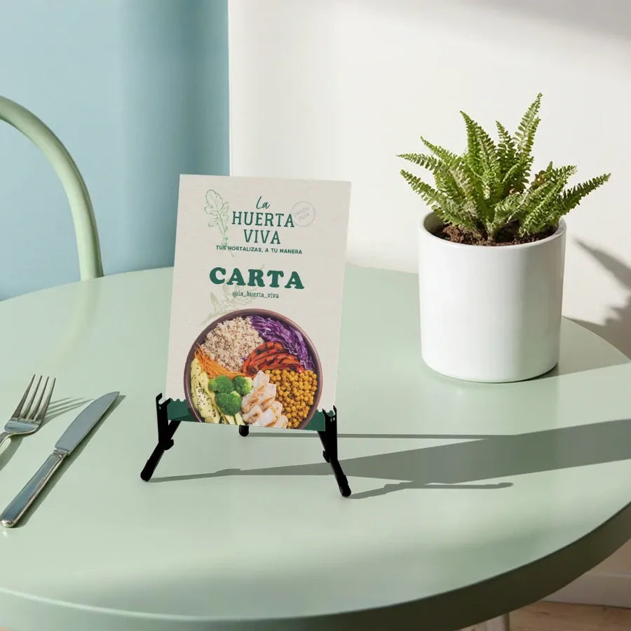 Carteles para menús