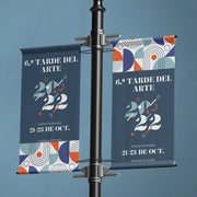 Carteles para farolas