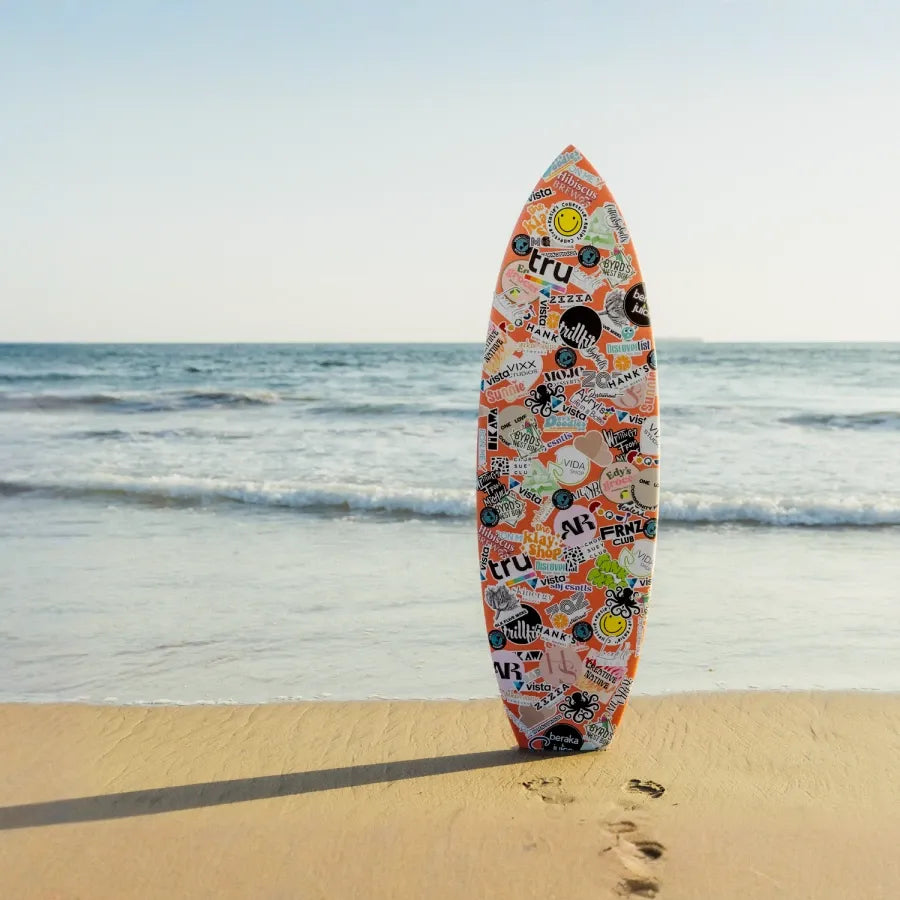 Pegatinas impermeables