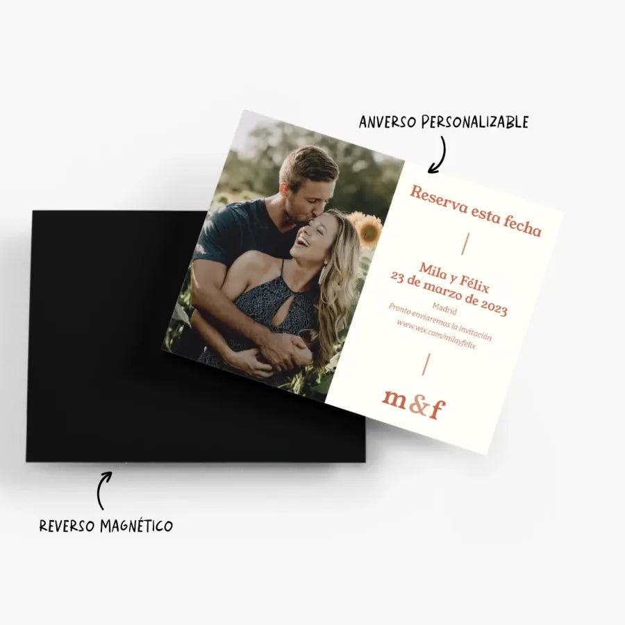 Imanes Save the Date (139 x 107 mm)