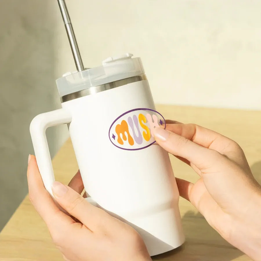 Pegatinas transparentes