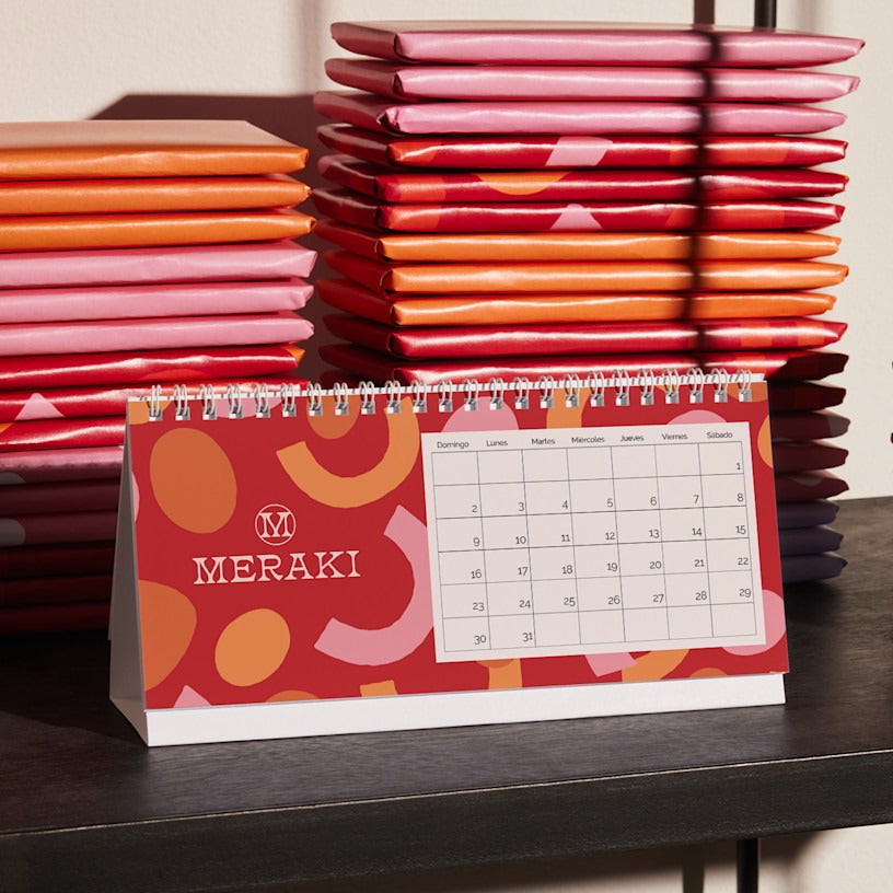 Calendarios de mesa personalizados