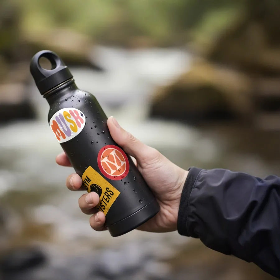 Pegatinas impermeables