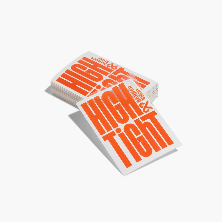 Pegatinas rectangulares