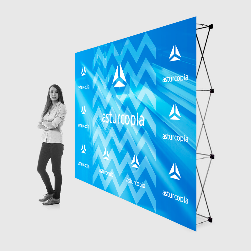 Photocall Canvas print Poliéster